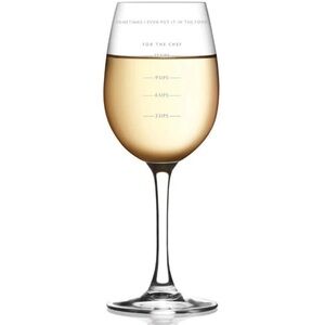 Fred Measuring Wine Glass new in box